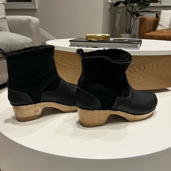 No. 6 Low Shearling Clog Boots size 41 - Picture 5 of 9